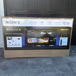 65” Sony smart 4k Oled Bravia 8 TV