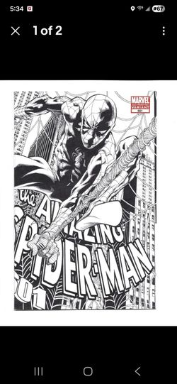 Amazing Spider-Man #601 2nd printing Variant.