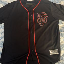 San Francisco Giants Black 2014 Alternate Jersey