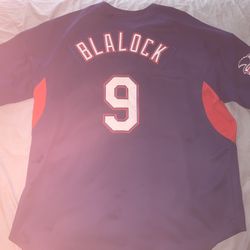 Hank Blalock #9 Texas Rangers MLB Nike Jersey; Men’s XL