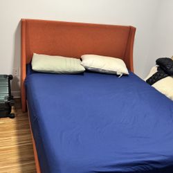 Queen bed Frame & Mattress 