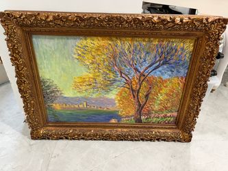 “Morning at Antibes” Replica Painting - Monet