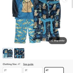 Star Wars Robe And Pajama Set