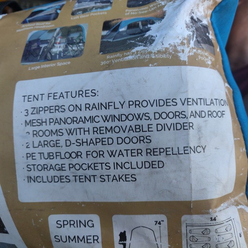 Golden Bear Dome Tent Camping 