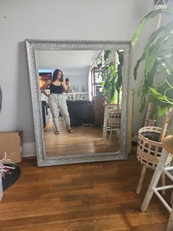 Large wall mirror