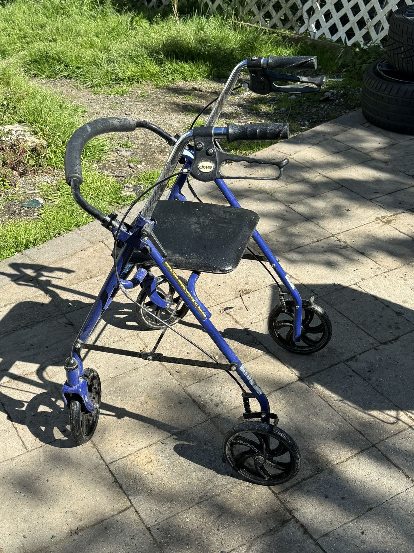 Rolling Walker With Seat