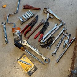 Tool Box With Tools