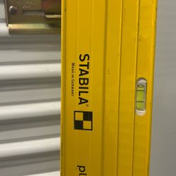 Stabila Level For Plate To Plate Plumb Leveling 