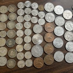 Rare 1(contact info removed) mexican pesos coins lot  Beautiful collection of Mexican coins