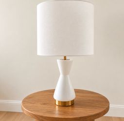 Glass MCM Lamp