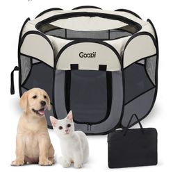 New!✨35.5x35.5 collapsible pet play pen