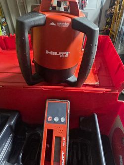Hilti PR 20 Rotary Laser Level with PRA 20 Receiver
