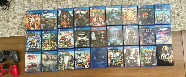 27 PS4 GAMES!