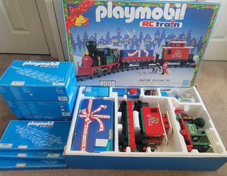 playmobil 4035 tren navidad playmobil
