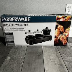 Farberware Triple Slow Cooker
