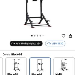 Stable Pull up dip station home gym