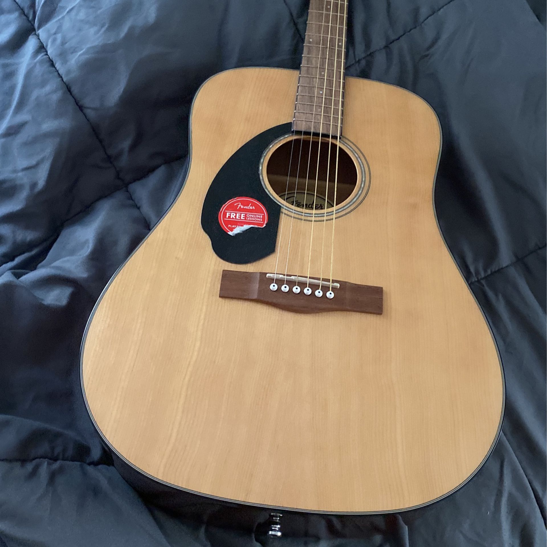 Fender Acoustic Guitar/ Left Handed Guitar!