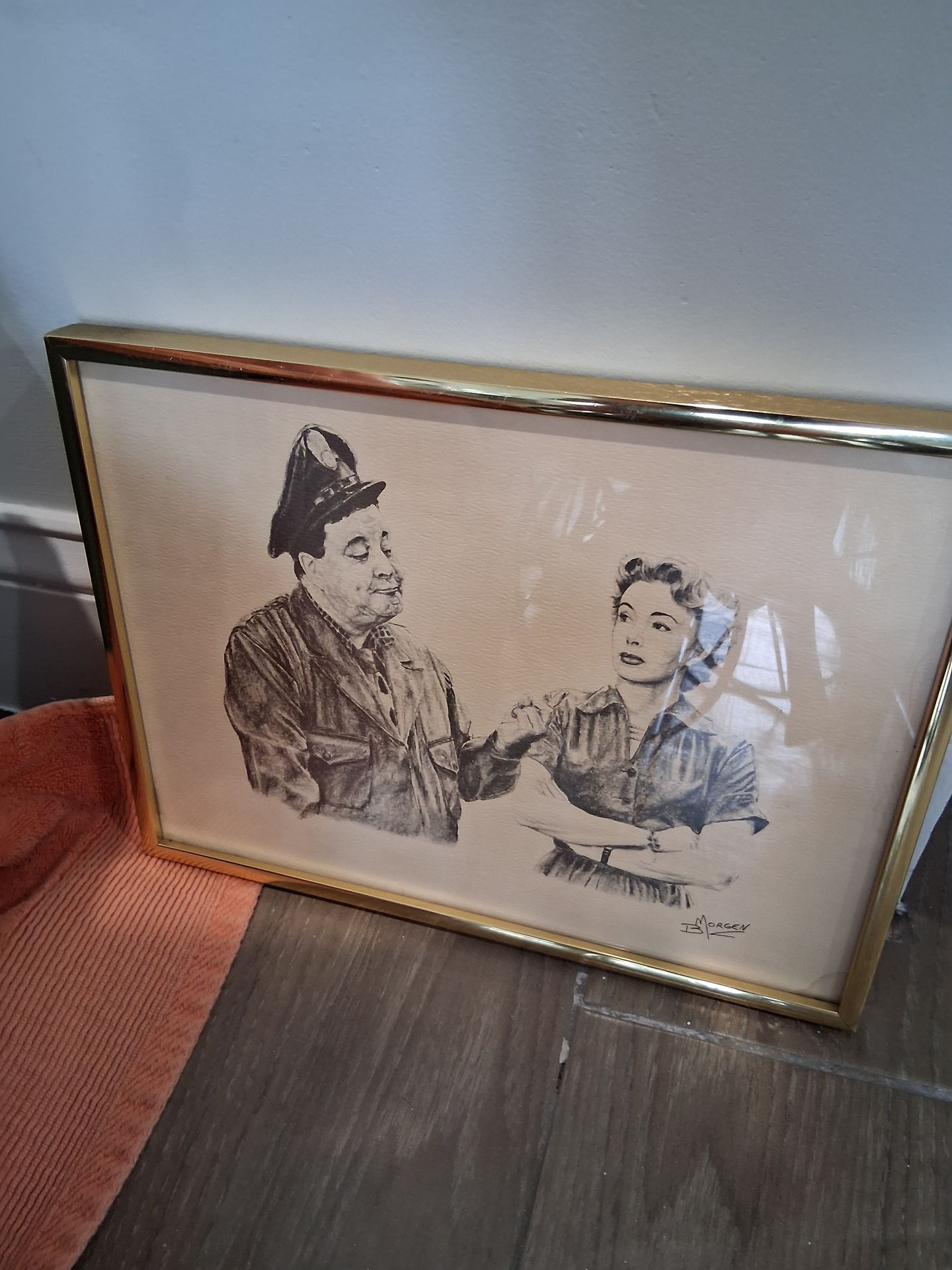 Signed print of the Honeymooners