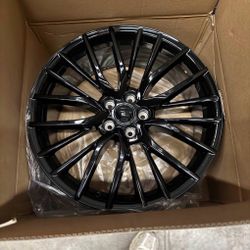 New 20 Inch Lexus F-Sport Style Rims Wheels 20x8 +30 (5x114.3) CB: 60.1 Squared Set