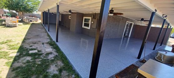 Epoxy garage flooring $3