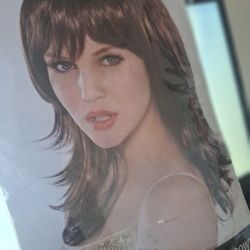 Brown Shag Wig Never Worn