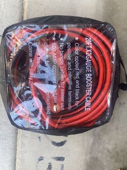 2 Gauge Booster Cable