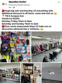 Huge Big Sale (Open Box Outlet)