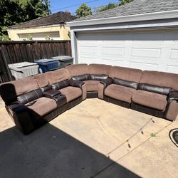 Large 3 Piece Sectional Couch