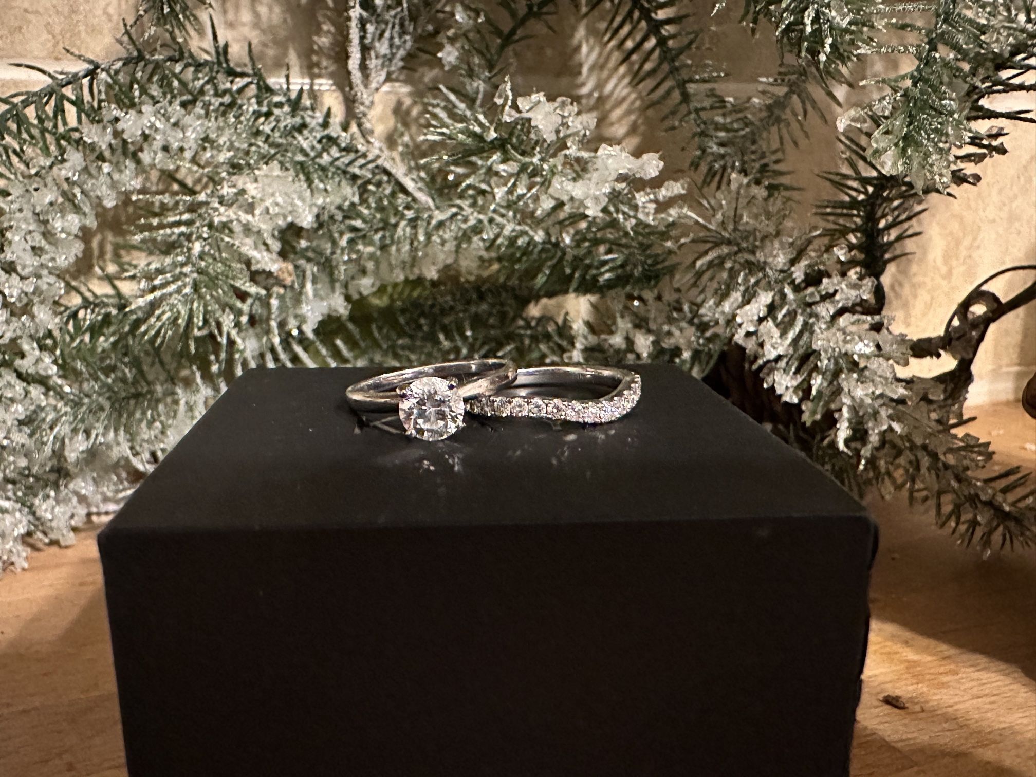 Engagement Ring & Band