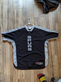 NBA SPURS JERSEY TEAR OFF WARM UP