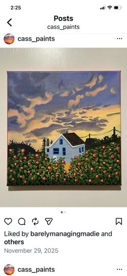 “COUNTRY HOUSE” - Artwork by Cassie