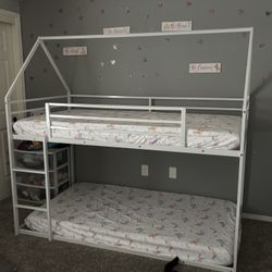 Twin House Bunk Bed