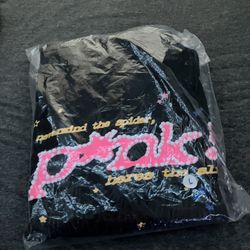 Spider Hoodie Black 