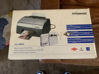 Polaroid iZone 300PBDL digital camera and photo printer bundle.