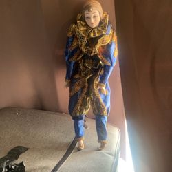 Collectible Vintage Clown Doll