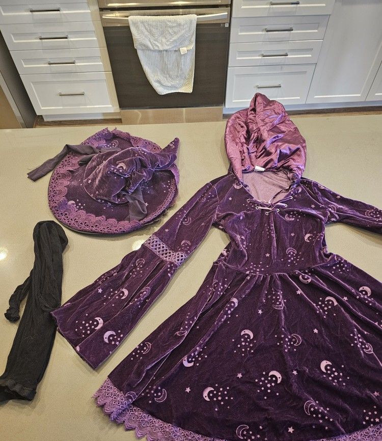 Purple Celestial Witch Costume