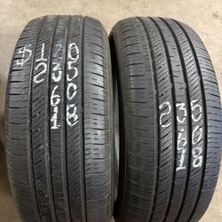 235/60 18 Pair Of Tires Brand Crosswind