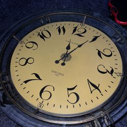 Antique Clock Coffee Table 
