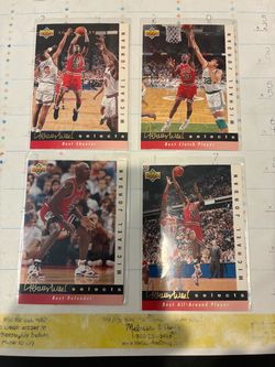 Michael Jordan Upper Deck Jerry West Selects Card Set