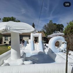 Jumping. Waterpark. Marquee Numbers 