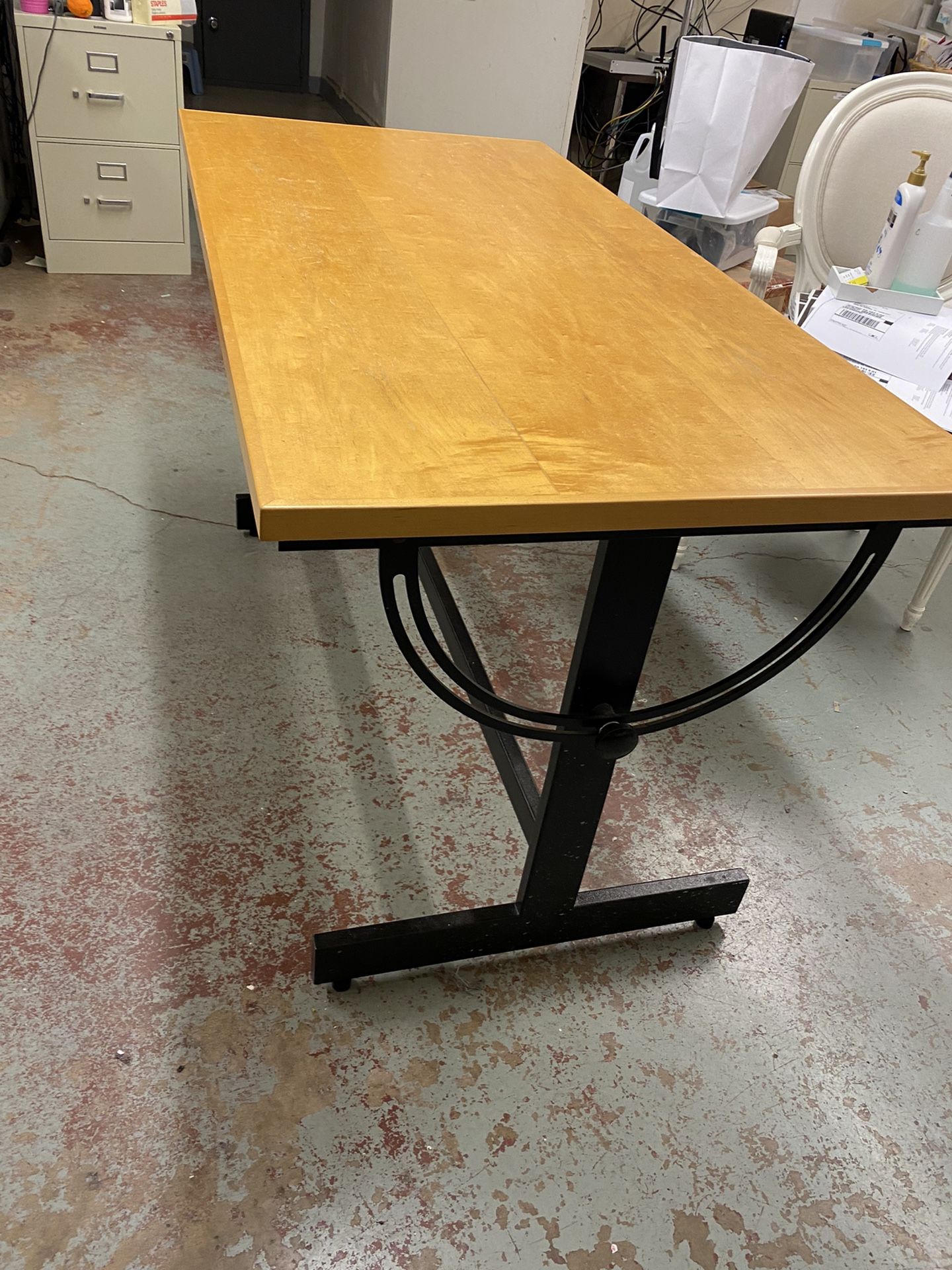 Unique Dining Table Or Desk Base Alone Great With A Live Edge Top Put On I