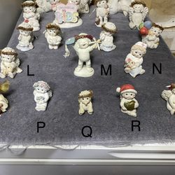 One for $20.  Two for $36. Three for $48. Unique Lot of Dreamsicles Figurines Kristen Hand Painted Plaster Cherubs. 