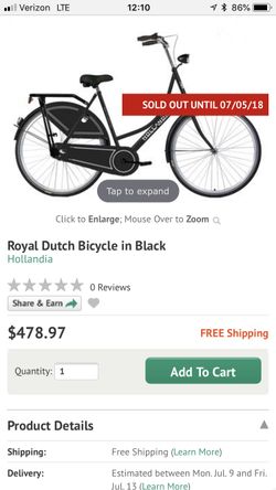 Hollandia royal cheap dutch bicycle