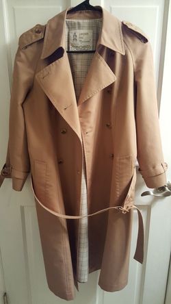 Vintage London Fog Ladies Trench Style Raincoat