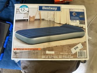 Bestway Twin Air Mattress with Built-In Pump