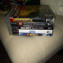 5 PS3 GAMES