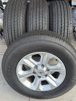 Toyota wheels and New Tires