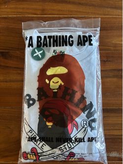BAPE ape pirate shirt size L brand new