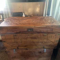 Antique Camphor Chest