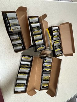 Energizer Industrial Alkaline Batteries
